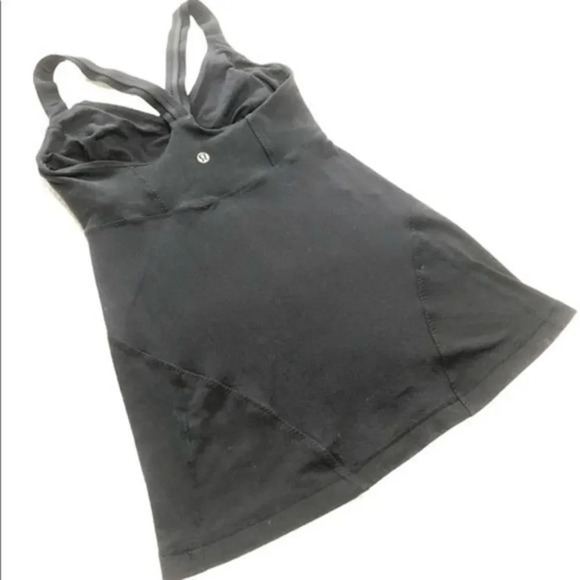 Lululemon Black Tank Top Size 6 - Picture 7 of 9